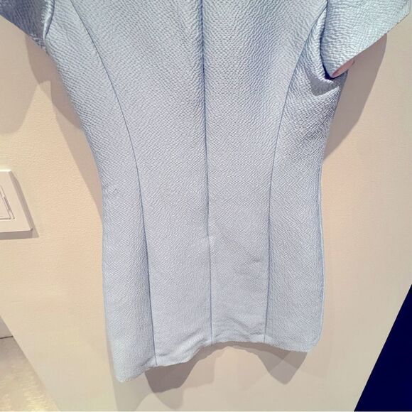 NWT- Sara Campbell Boston Cap Sleeve Shift Dress Light Blue Size 8 - Picture 9 of 15